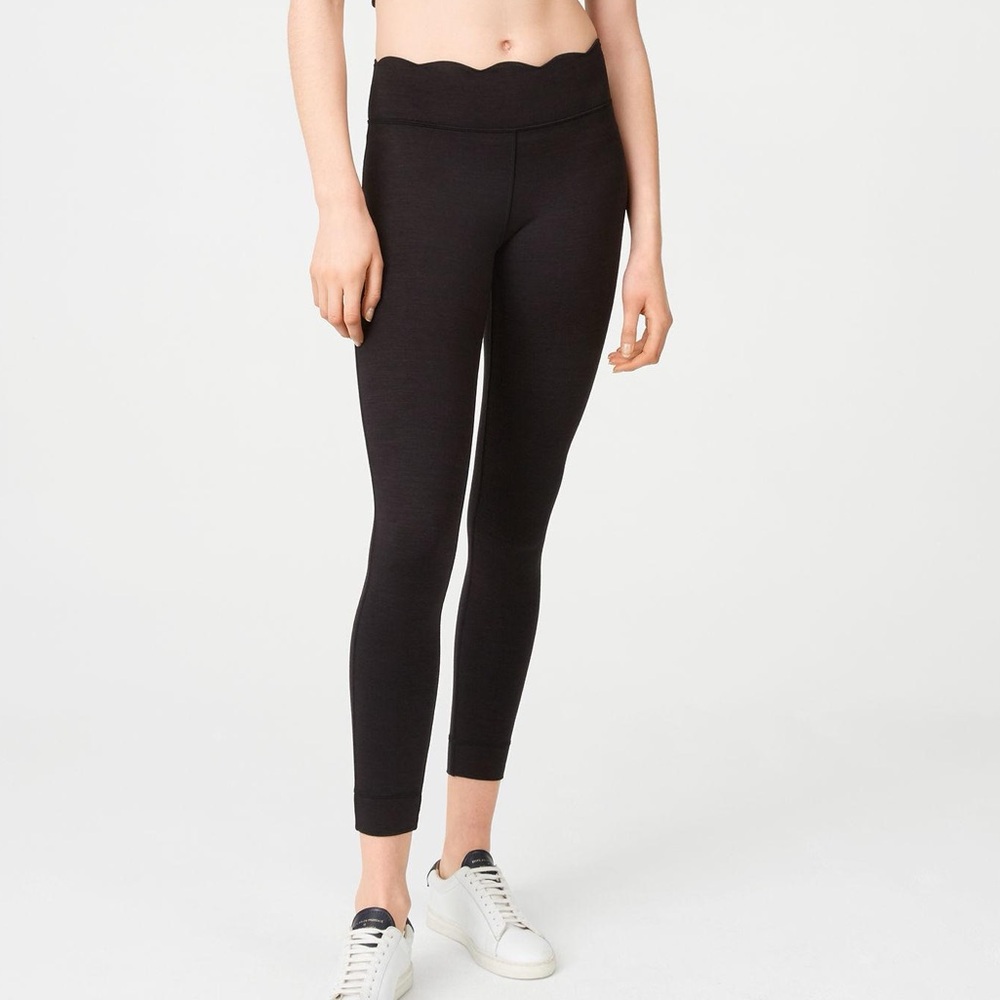 Club Monaco Scallop Waist Leggings
